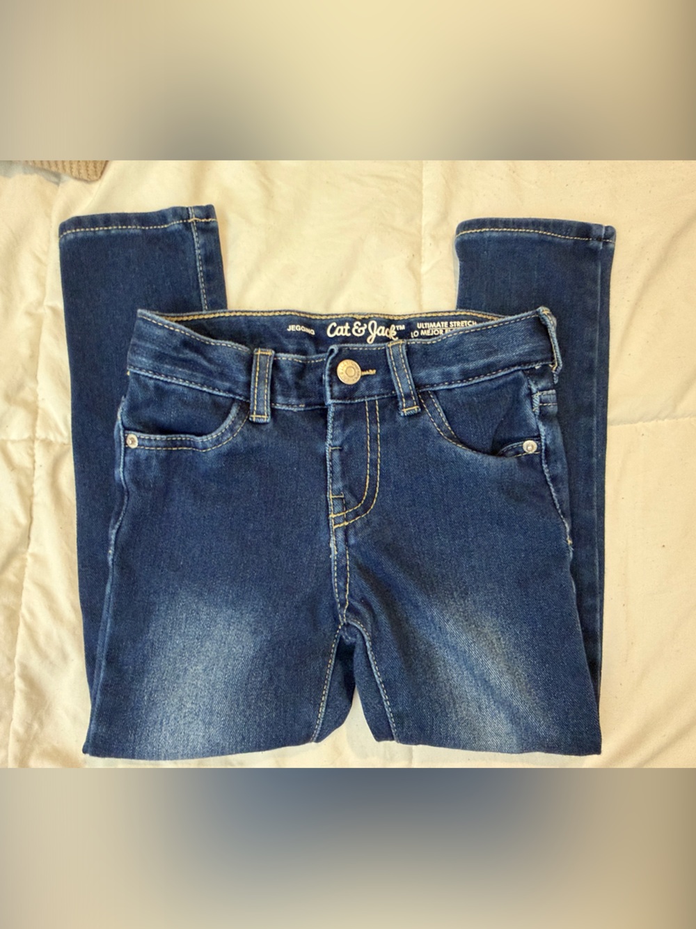 Cat & Jack Kid’s Indigo Skinny Jeans